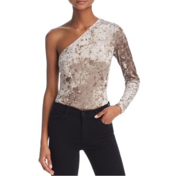 GUESS Velvet Bodysuit - Picture 3 of 4